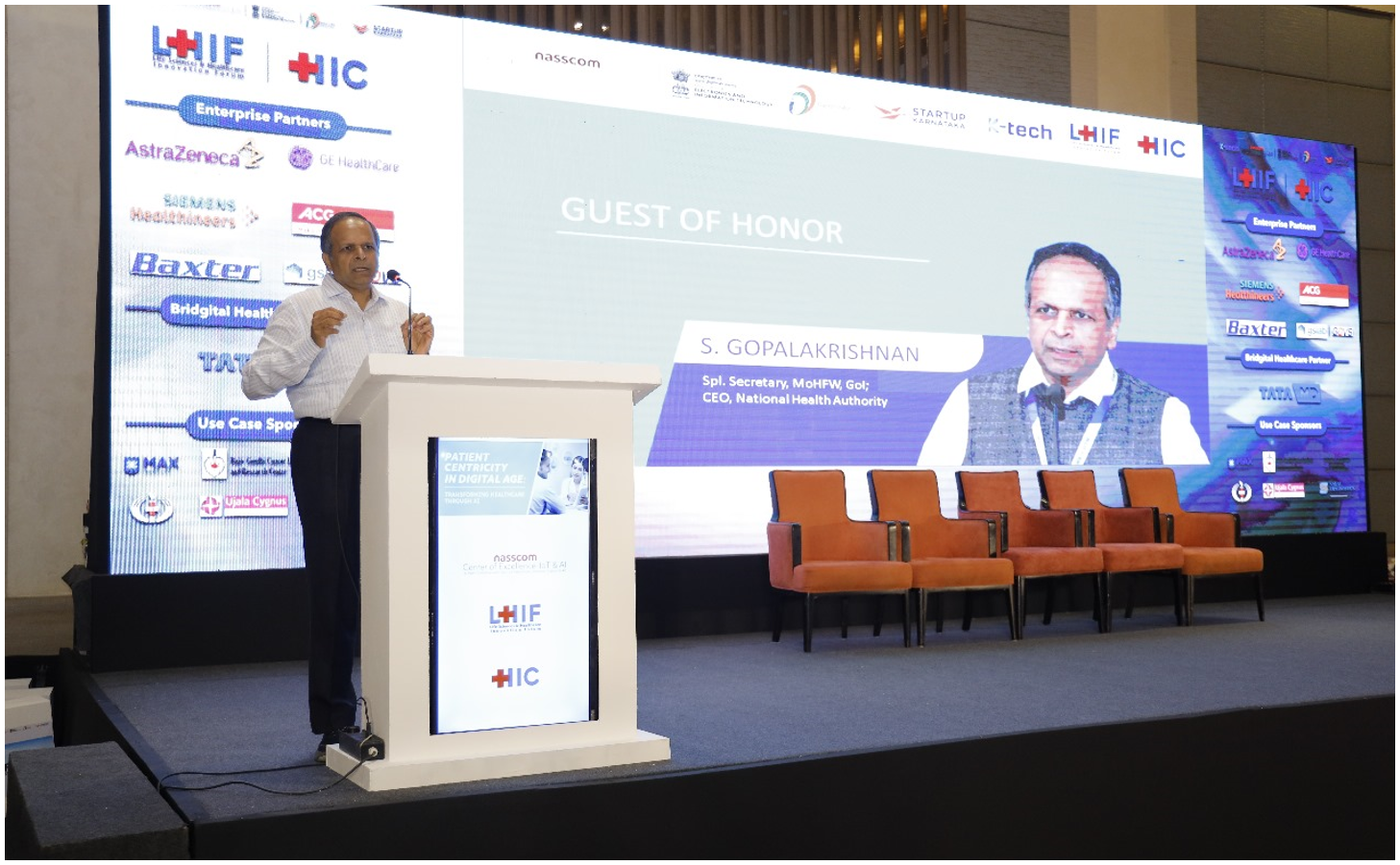 Mr S. GopalkrishnanSpl. Secretary, MoHFW, GoI and CEO, NHA