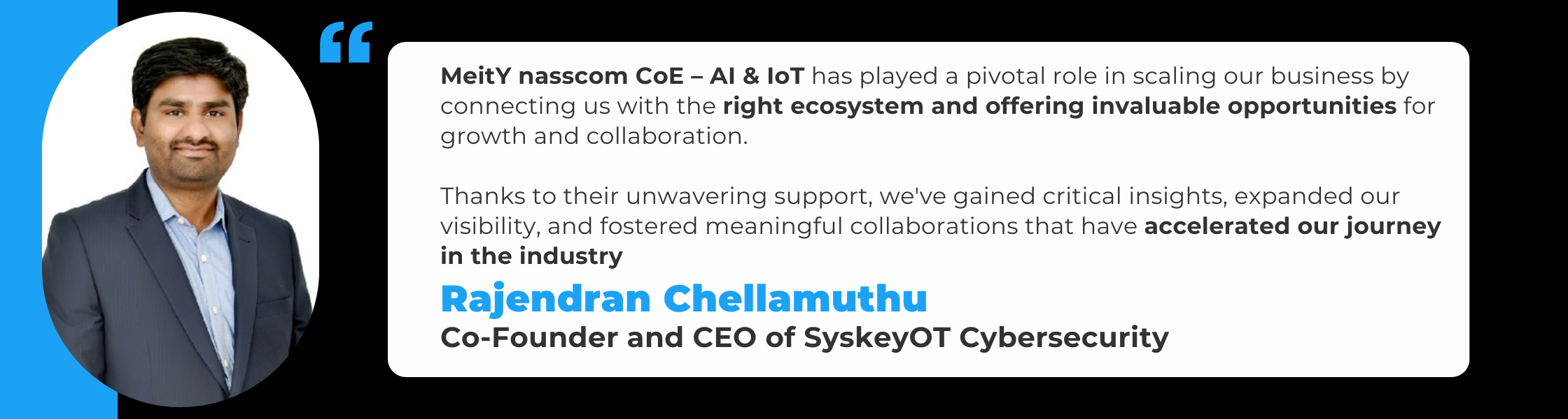 Testimonial by CEO of SyskeyOT