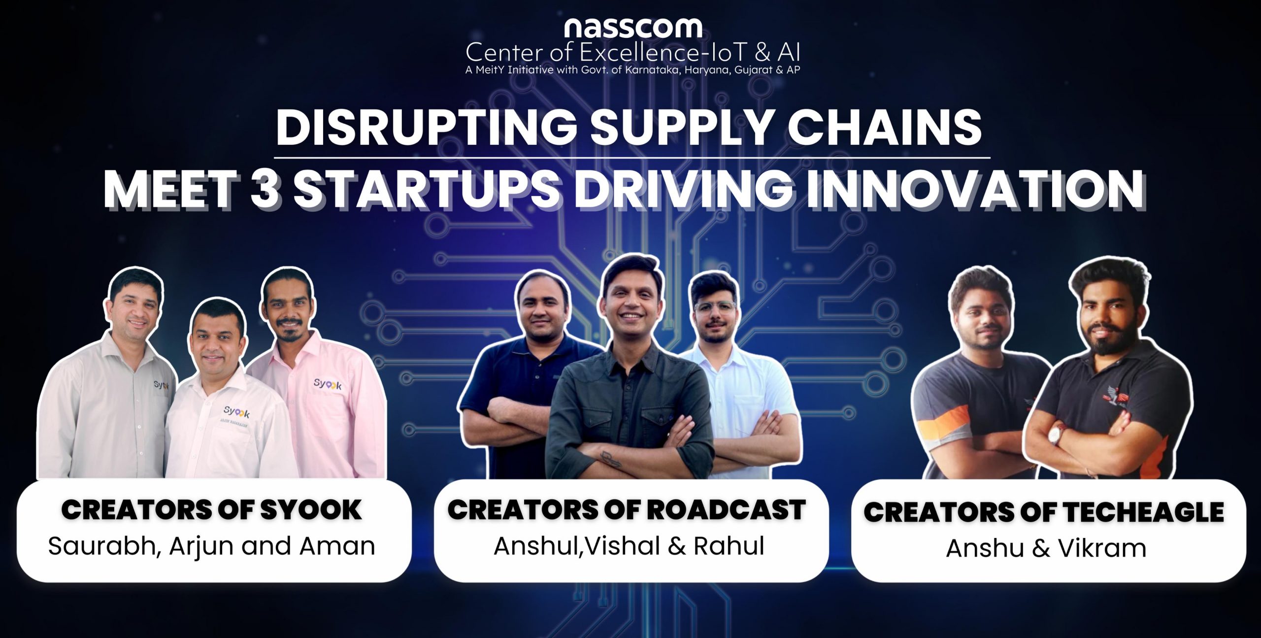 MeitY nasscom CoE – Supply Chain Startups