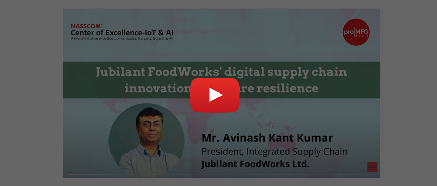 Jubiliant Foods, Digital Supply Chain